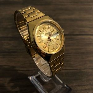 Vintage Yellow Gold Citizen Watch